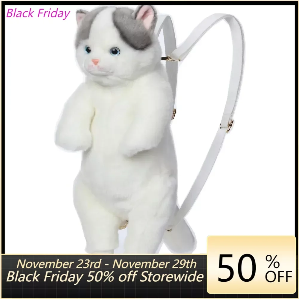 Cute Plush Animal Cat Backpack Multiple Fashion Shoulder Bags Crossbody Gifts With Adjustable Straps for Women Girl Boy
Cute Plush Animal Cat Backpack Multiple Fashion Shoulder Bags Crossbody Gifts With Adjustable Straps for Women Girl Boy