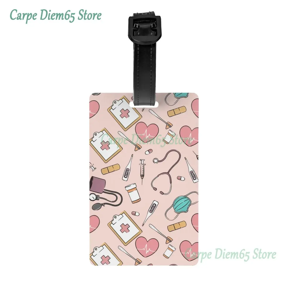 Custom Funny Nurse Luggage Tag Privacy Protection Nursing Baggage Tags Travel Bag Labels Suitcase
Custom Funny Nurse Luggage Tag Privacy Protection Nursing Baggage Tags Travel Bag Labels Suitcase