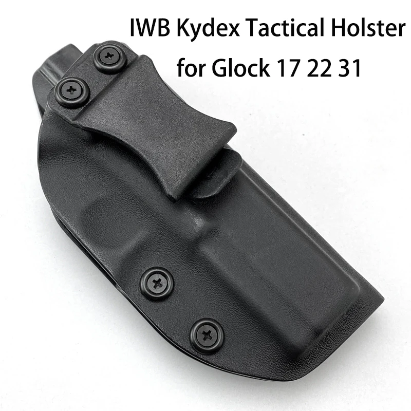 1 Set Kydex Material Custom IWB Holster for Glock 17 22 31 with Strong Clip Tactical Adjustable Quick Dial Holsters Gun Pistol
1 Set Kydex Material Custom IWB Holster for Glock 17 22 31 with Strong Clip Tactical Adjustable Quick Dial Holsters Gun Pistol