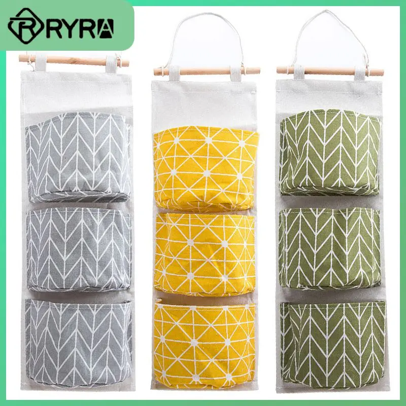 Cotton Linen Pattern Hanging Storage Bag 3 Pockets Wall Mounted Wardrobe Hang Bag Wall Pouch Cosmetic Toys Organizer JSX
Cotton Linen Pattern Hanging Storage Bag 3 Pockets Wall Mounted Wardrobe Hang Bag Wall Pouch Cosmetic Toys Organizer JSX