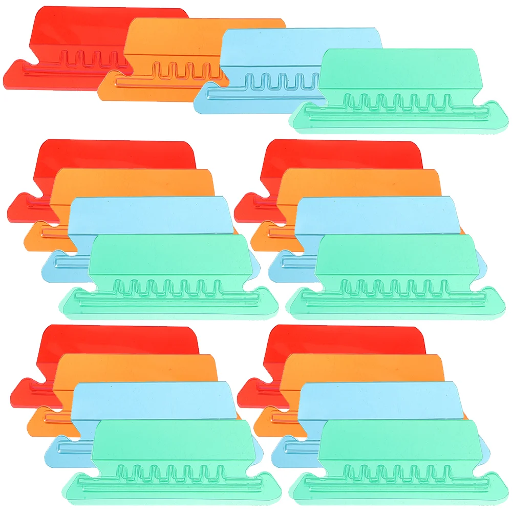 40Pcs Classification Folder Tabs and Inserts Hotel Folder Tabs Plastic Folder Tabs Office Accessories
40Pcs Classification Folder Tabs and Inserts Hotel Folder Tabs Plastic Folder Tabs Office Accessories