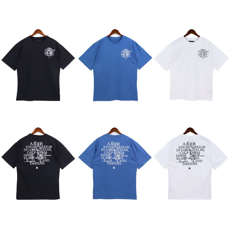 AM New Men's T-shirts Casual Harajuku Wholesale 100% Cotton Short Sleeve Fashion Animal Letter Design O-Neck Oversized Tee Shirt
AM New Men's T-shirts Casual Harajuku Wholesale 100% Cotton Short Sleeve Fashion Animal Letter Design O-Neck Oversized Tee Shirt