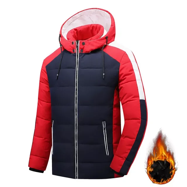 2022NEW Jacket Thicken Warm Fleece Patchwork Casual Fashion Slim Jacket Men Parkas Windproof High Quality Coats Male Snow Outwea
2022NEW Jacket Thicken Warm Fleece Patchwork Casual Fashion Slim Jacket Men Parkas Windproof High Quality Coats Male Snow Outwea