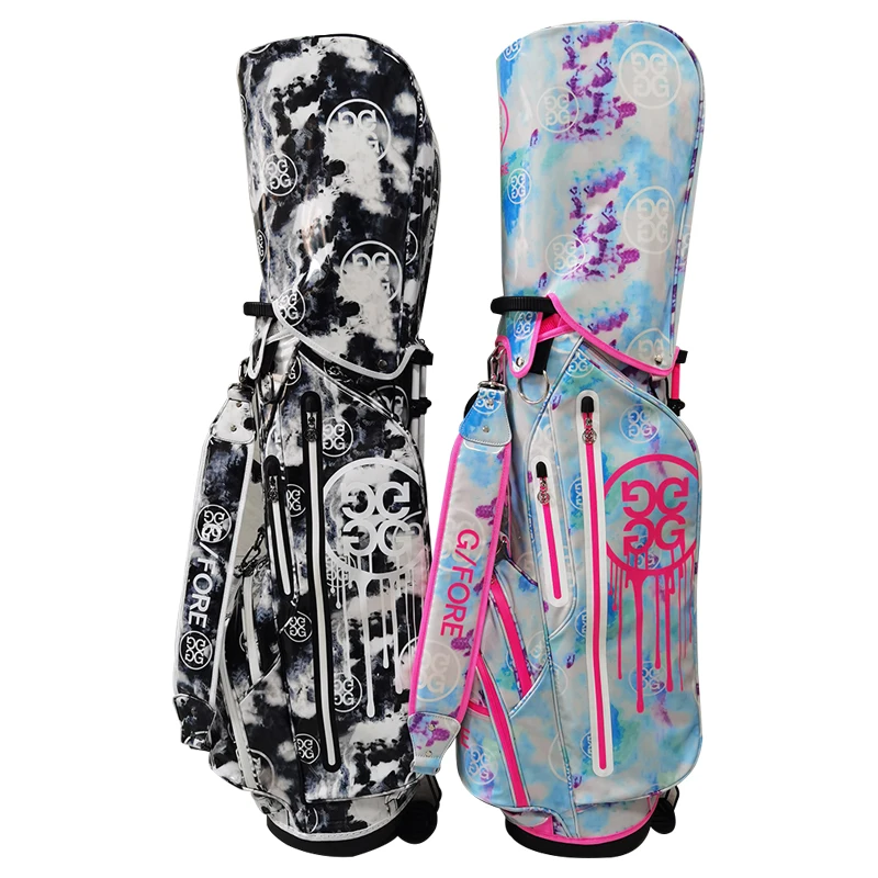 

Fashion Golf Bags for Men Women Lightweight Stand Cart Bag 6 Way Organizer Divider Top Full Length G4 Caddy Bag Gfore 골프백 캐디백