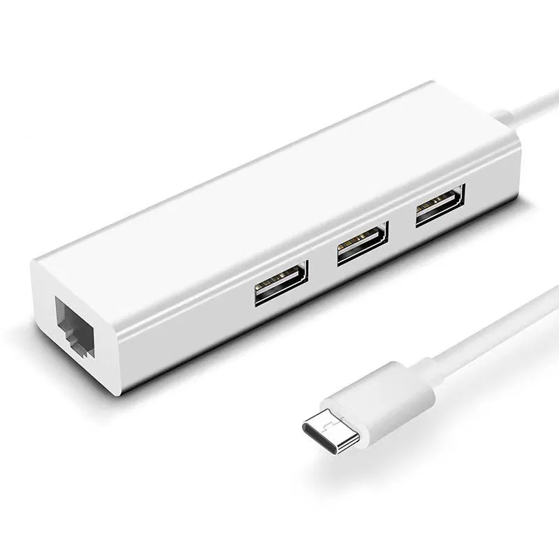 Drive 4 in 1 USB to gigabit Ethernet network adapter card 3 ports USB hub usb2.0 to 100M rj45+3usb2.0 HUB
Drive 4 in 1 USB to gigabit Ethernet network adapter card 3 ports USB hub usb2.0 to 100M rj45+3usb2.0 HUB