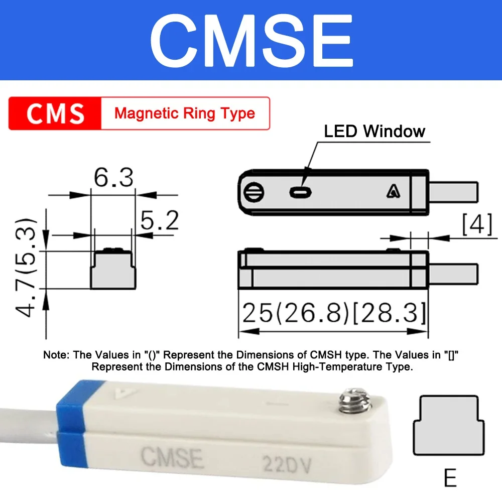 Магнитный датчик приближения CS1, CMS, DMS
Магнитный датчик приближения CS1, CMS, DMS