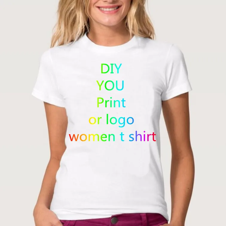 Футболка женская с индивидуальным принтом, брендовая тенниска с вашим собственным дизайном и логотипом/изображением на заказ, майка летняя
Футболка женская с индивидуальным принтом, брендовая тенниска с вашим собственным дизайном и логотипом/изображением на заказ, майка летняя