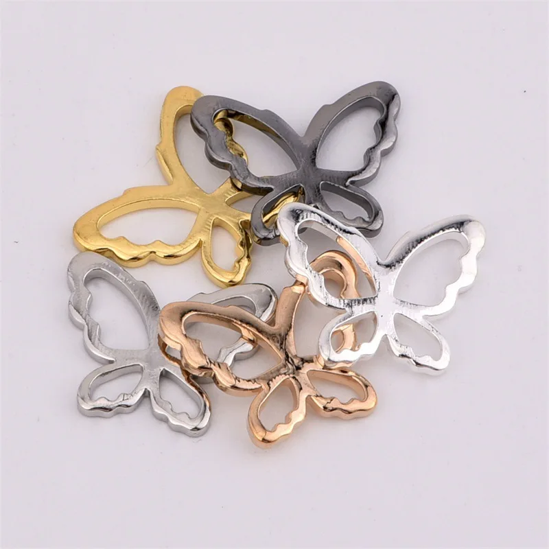 Fashion of 15 * 12mm Hollow Curved Butterfly-Shaped Mini Necklace Earrings Pendant DIY Handmade Materials Jewellery Accessories
Fashion of 15 * 12mm Hollow Curved Butterfly-Shaped Mini Necklace Earrings Pendant DIY Handmade Materials Jewellery Accessories
