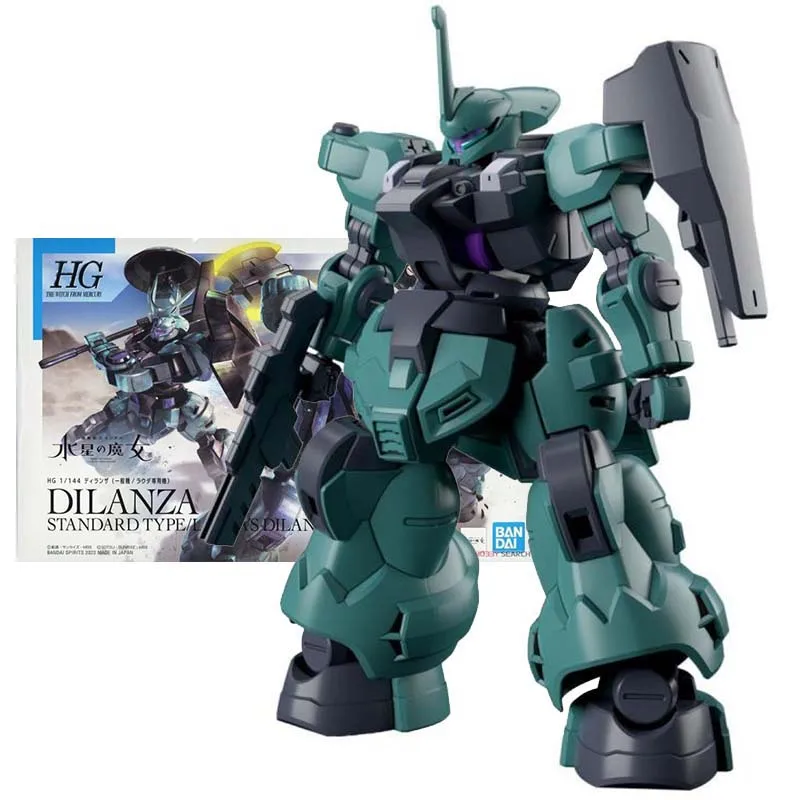 Bandai Genuine Gundam Model Kit Anime Figure HG1/144 Witch From Mercury Dilanza Gunpla Anime Action Figure Toys For Children
Bandai Genuine Gundam Model Kit Anime Figure HG1/144 Witch From Mercury Dilanza Gunpla Anime Action Figure Toys For Children