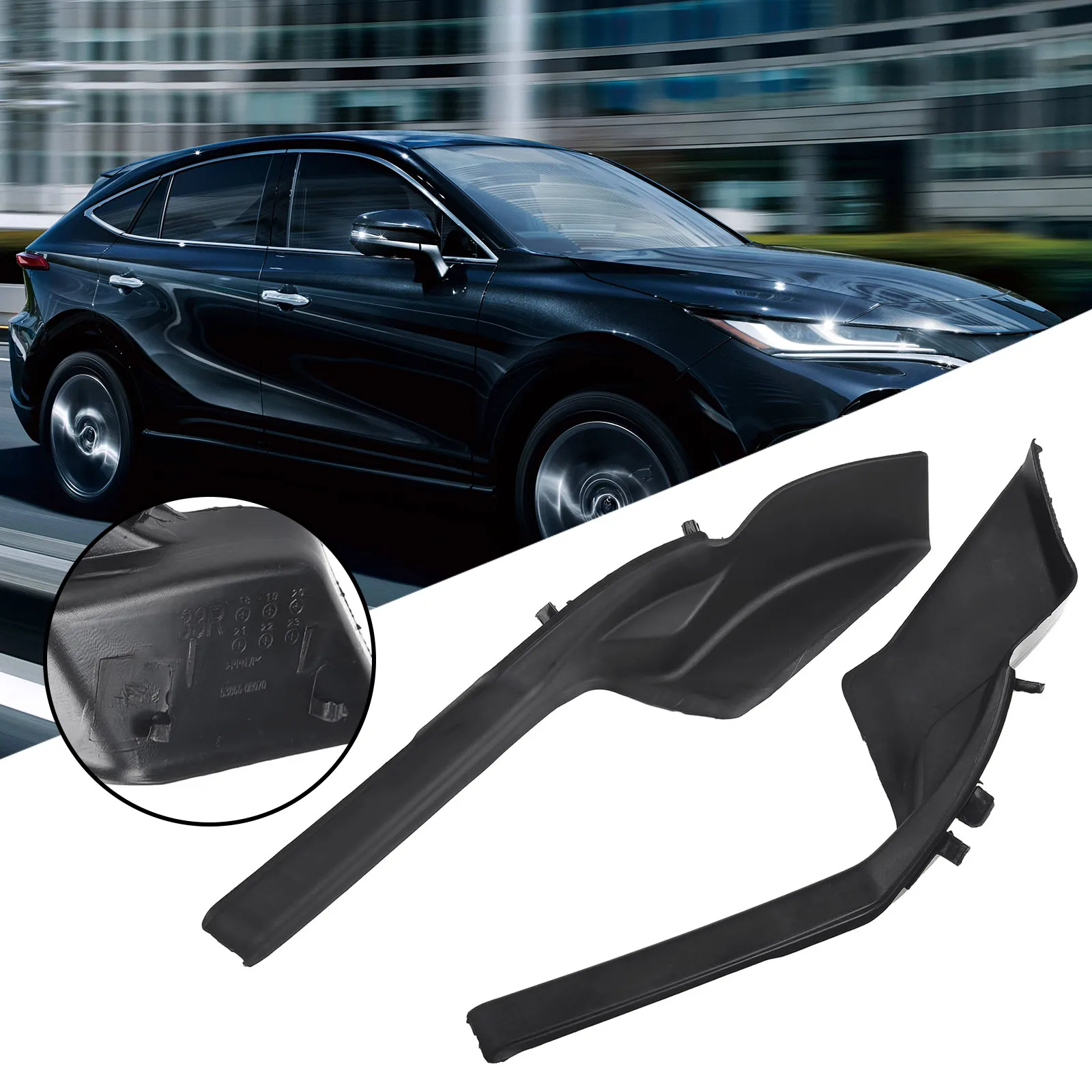 Black ABS Car Front Windshield Wiper Side Cowl Extension Cover Trim For Toyota For RAV4 2020-2022 53866-0R070 53867-0R070
Black ABS Car Front Windshield Wiper Side Cowl Extension Cover Trim For Toyota For RAV4 2020-2022 53866-0R070 53867-0R070