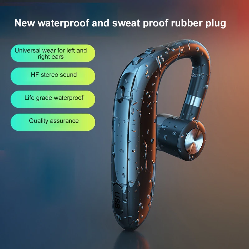 Беспроводные Bluetooth наушники, деловые наушники HIF, стерео, шумоподавление, в режиме ожидания, для вождения автомобиля, наушники с микрофоном, гарнитура
Беспроводные Bluetooth наушники, деловые наушники HIF, стерео, шумоподавление, в режиме ожидания, для вождения автомобиля, наушники с микрофоном, гарнитура