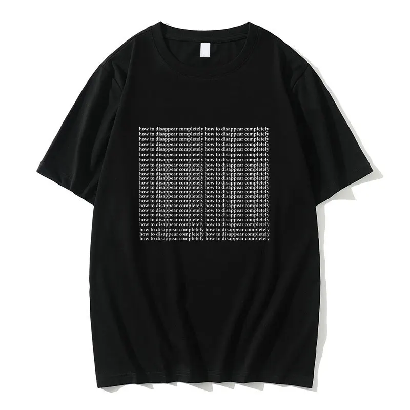 British Rock Band Radiohead How To Disappear Completely Letter Logo Print Tshirt Men Women Casual Oversized T-shirts Gothic Tees 
British Rock Band Radiohead How To Disappear Completely Letter Logo Print Tshirt Men Women Casual Oversized T-shirts Gothic Tees