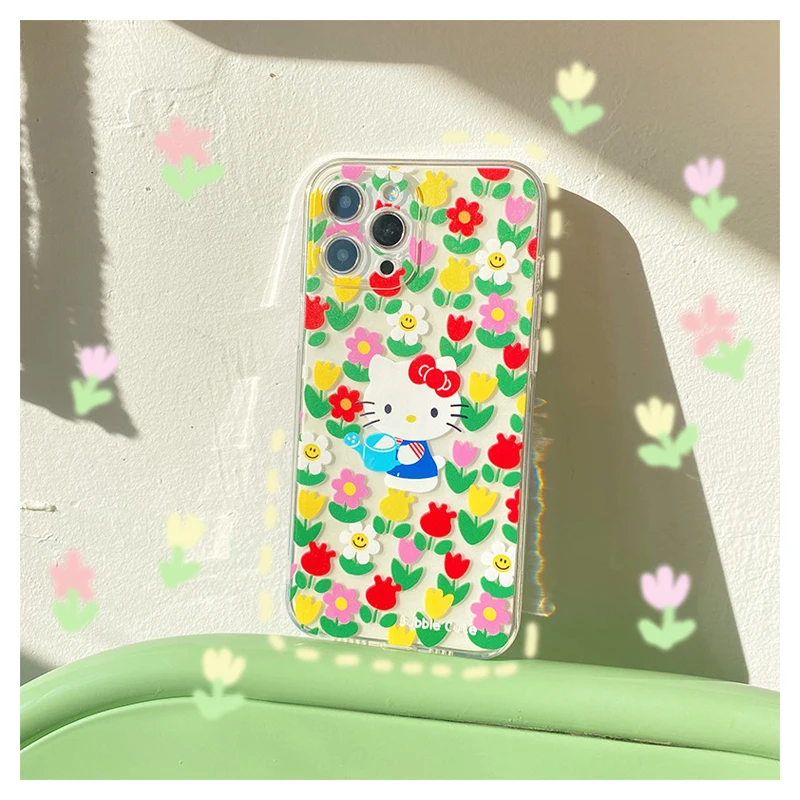 Sanrioed Kawaii Мультфильм Весна цветок серия ТПУ искусственная мягкая оболочка KITTY аниме противоударный чехол Детский милый
Sanrioed Kawaii Мультфильм Весна цветок серия ТПУ искусственная мягкая оболочка KITTY аниме противоударный чехол Детский милый