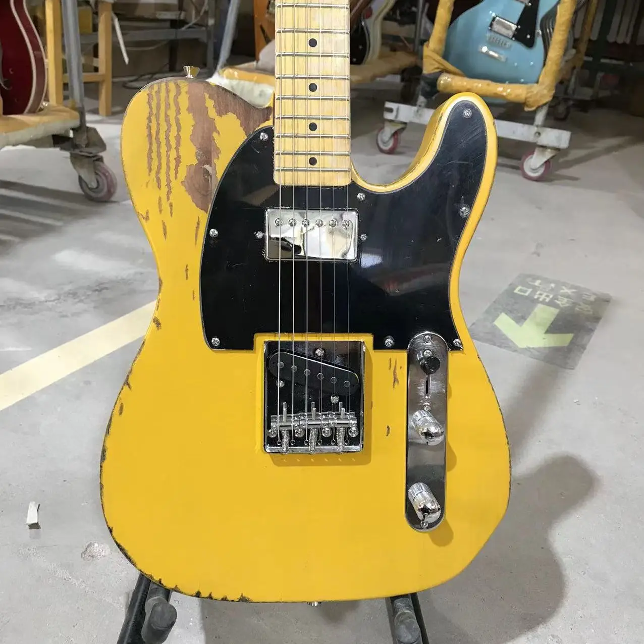 Relic Tele электрическая гитара, корпус алдера, прозрачный желтый цвет, хромированная фурнитура, кленовый гриф, бесплатная доставка
Relic Tele электрическая гитара, корпус алдера, прозрачный желтый цвет, хромированная фурнитура, кленовый гриф, бесплатная доставка