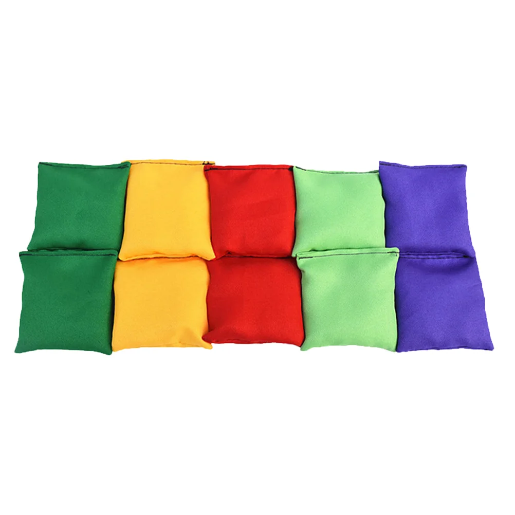 10Pcs Nylon Bean Bags Toss Carnival Toy Toss Game Bean Bag Kids Fun Activities Toys
10Pcs Nylon Bean Bags Toss Carnival Toy Toss Game Bean Bag Kids Fun Activities Toys