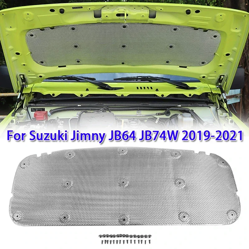 1pc Car Engine Hood Sound Heat Insulation Cotton for Suzuki Jimny JB64 JB74W 2019-2021
1pc Car Engine Hood Sound Heat Insulation Cotton for Suzuki Jimny JB64 JB74W 2019-2021