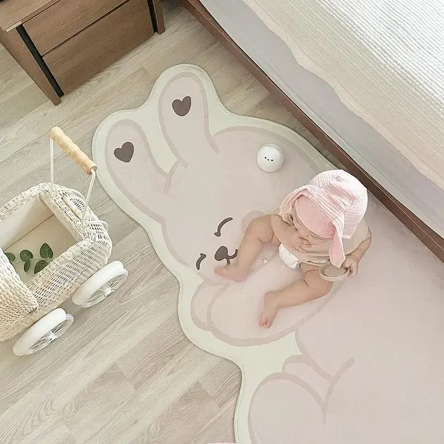Children's Room Plush Game Floor Mat Rabbit Printing and Dyeing Carpet Baby Crawling Mat Carpet Photography Props
Children's Room Plush Game Floor Mat Rabbit Printing and Dyeing Carpet Baby Crawling Mat Carpet Photography Props
