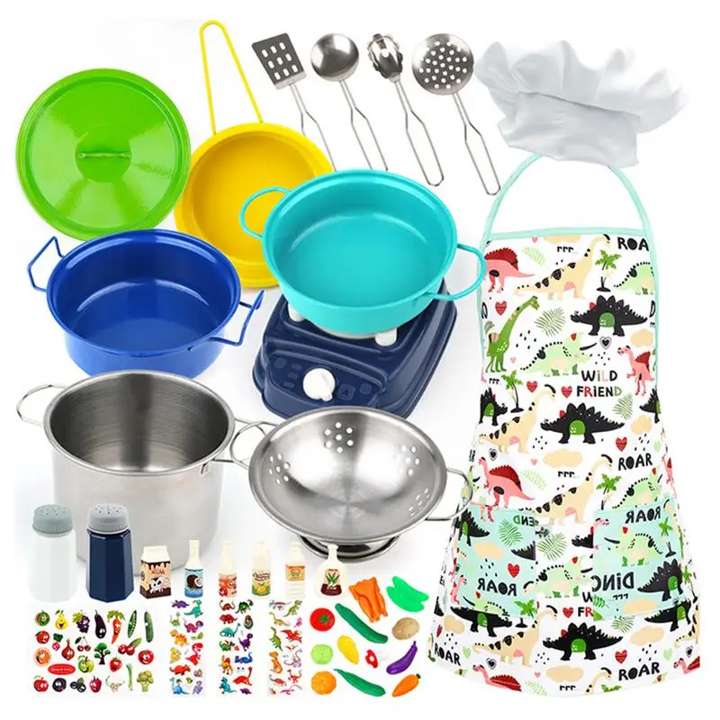 Kitchen Pretend Playset Toddlers Kitchen Playset Kids Pots And Pans Playset For Kitchen 37pcs Girls Cooking Tools And Baking
Kitchen Pretend Playset Toddlers Kitchen Playset Kids Pots And Pans Playset For Kitchen 37pcs Girls Cooking Tools And Baking