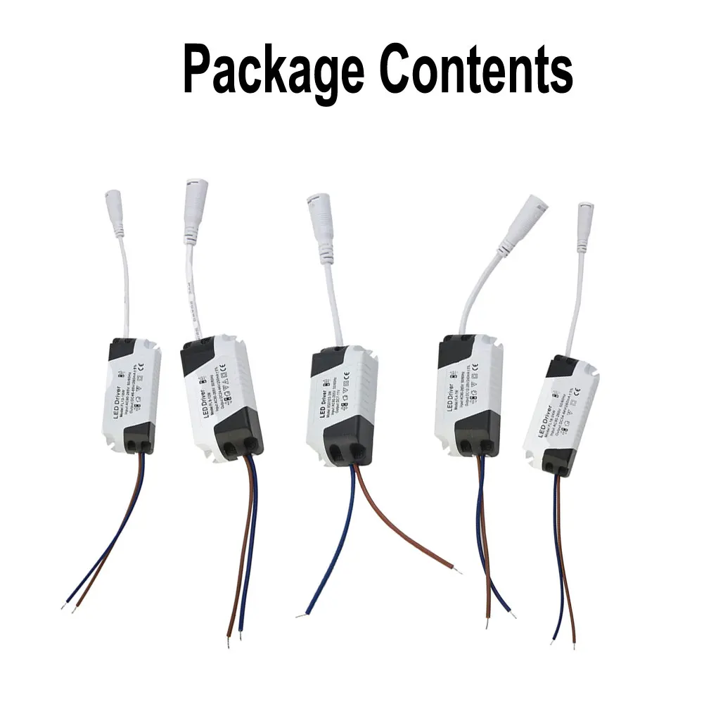 LED Panel Driver Constant Current 3W 6W 12W 18W 24W DC LED Power Supply For LED Panel Lights, LED Ceiling Lights, Stage Lights
LED Panel Driver Constant Current 3W 6W 12W 18W 24W DC LED Power Supply For LED Panel Lights, LED Ceiling Lights, Stage Lights
