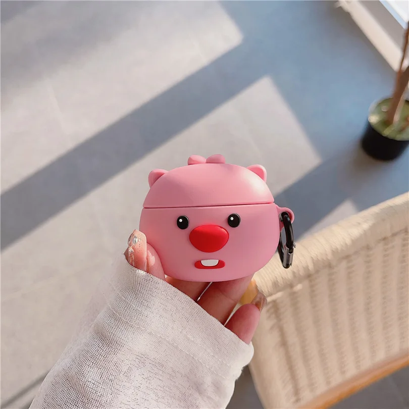 Cartoon Beaver Silicone Case for AirPods Pro2 Airpod Pro 1 2 3 Bluetooth Earbuds Charging Box Protective Earphone Case Cover
Cartoon Beaver Silicone Case for AirPods Pro2 Airpod Pro 1 2 3 Bluetooth Earbuds Charging Box Protective Earphone Case Cover