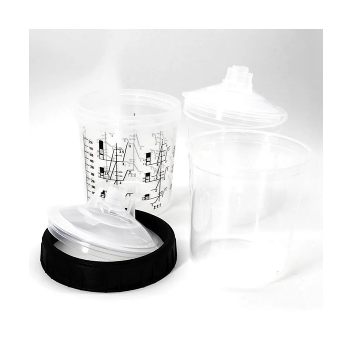 1Set 600CC Disposable Paint Cup Spray Cup Paint Mixing Tank Type H/O Quick Disposable Cup Spray
1Set 600CC Disposable Paint Cup Spray Cup Paint Mixing Tank Type H/O Quick Disposable Cup Spray