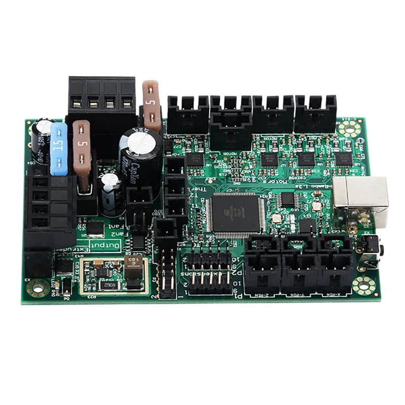 Плата управления материнской платой Reprap Mini-Rambo 1,3 для 3D-принтера Prusa I3 MK2, разработанная Ultimachine
Плата управления материнской платой Reprap Mini-Rambo 1,3 для 3D-принтера Prusa I3 MK2, разработанная Ultimachine
