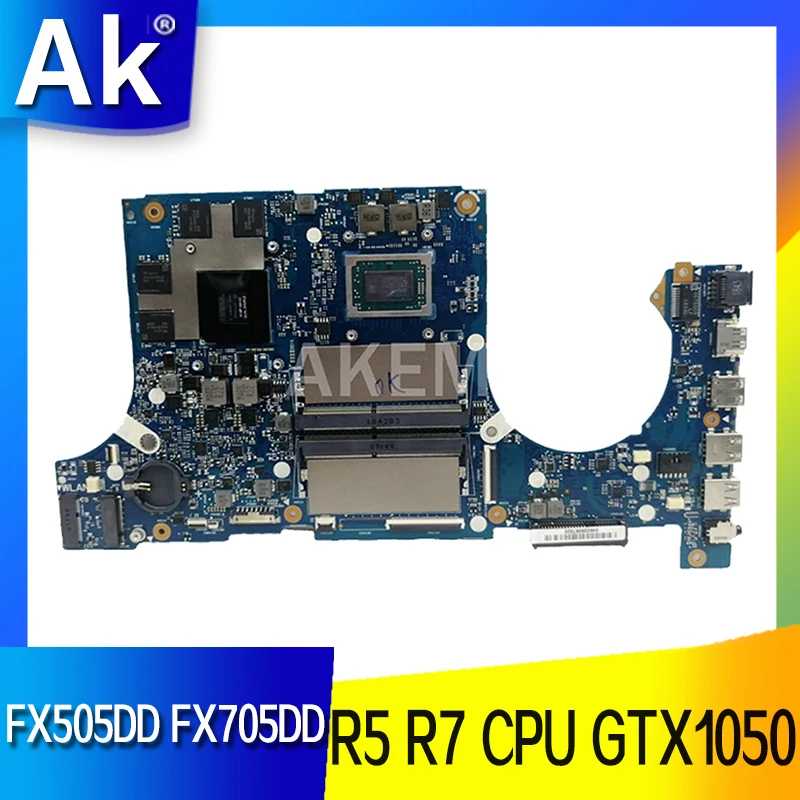 Материнская плата FX505DD FX705DD GTX1050 GPU AMD R5 R7 CPU для ASUS FX705D FX505DT FX95DT FX95D материнская плата для ноутбука
Материнская плата FX505DD FX705DD GTX1050 GPU AMD R5 R7 CPU для ASUS FX705D FX505DT FX95DT FX95D материнская плата для ноутбука