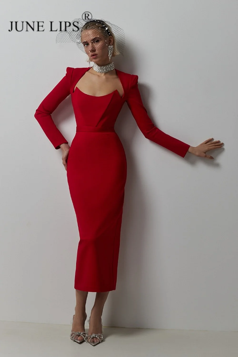 Sleeve JUN Long Bandage Dress Red Women Midi Party Elegant Sexy Evening Birthday Club Outfits 2023 New Year Fashion
Sleeve JUN Long Bandage Dress Red Women Midi Party Elegant Sexy Evening Birthday Club Outfits 2023 New Year Fashion
