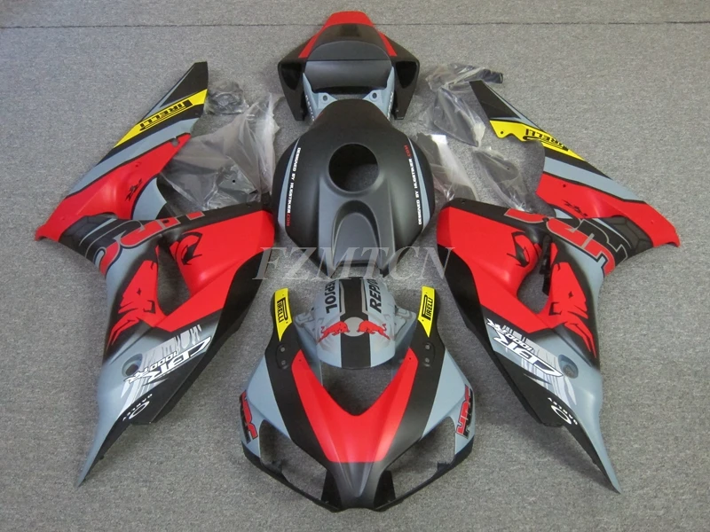 Стильный новый комплект обтекателей для мотоцикла ABS Подходит для HONDA CBR1000RR 2006 2007 06 07 кузов под заказ красный матовый
Стильный новый комплект обтекателей для мотоцикла ABS Подходит для HONDA CBR1000RR 2006 2007 06 07 кузов под заказ красный матовый
