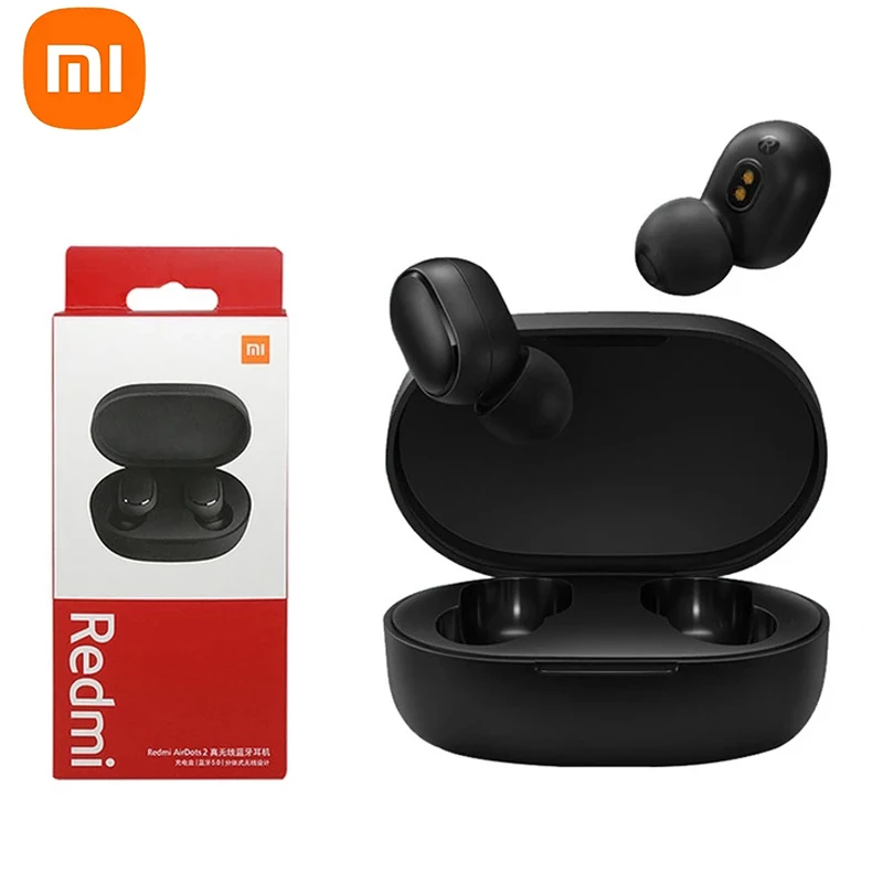 Xiaomi Original Redmi Airdots 2 Tws Earbuds Wireless Earphone Bluetooth 5.0 Noise Reductio Headset With Mic for mobile phone
Xiaomi Original Redmi Airdots 2 Tws Earbuds Wireless Earphone Bluetooth 5.0 Noise Reductio Headset With Mic for mobile phone