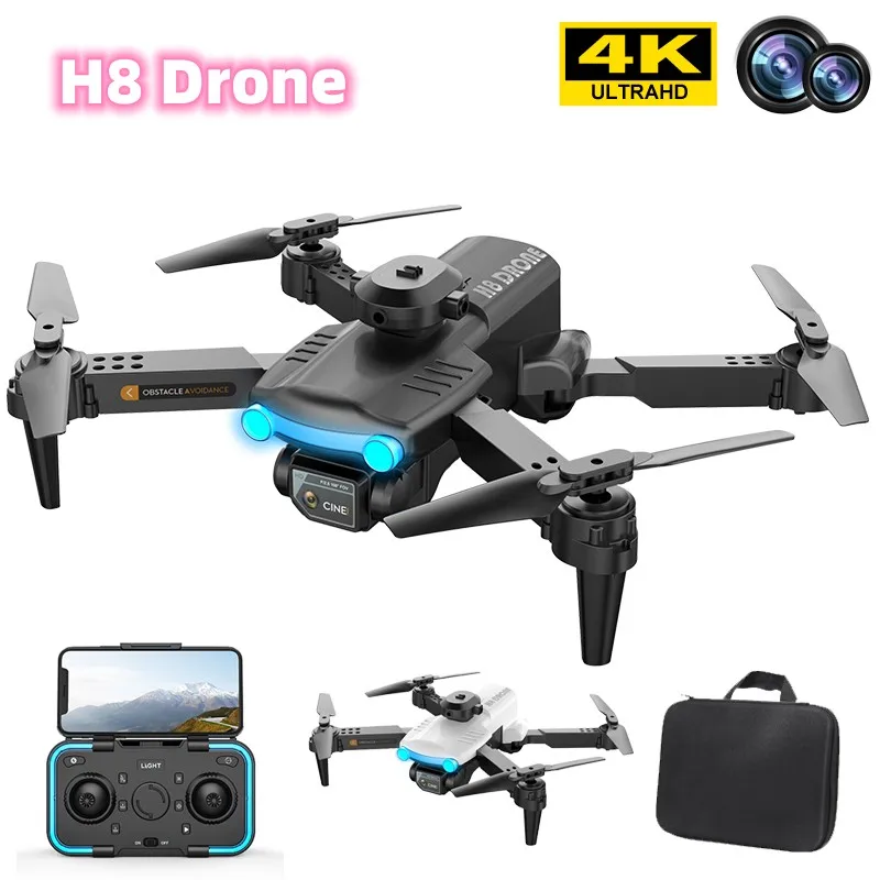 Квадрокоптер H8, Радиоуправляемый, складной, 4K, двойная камера
Квадрокоптер H8, Радиоуправляемый, складной, 4K, двойная камера