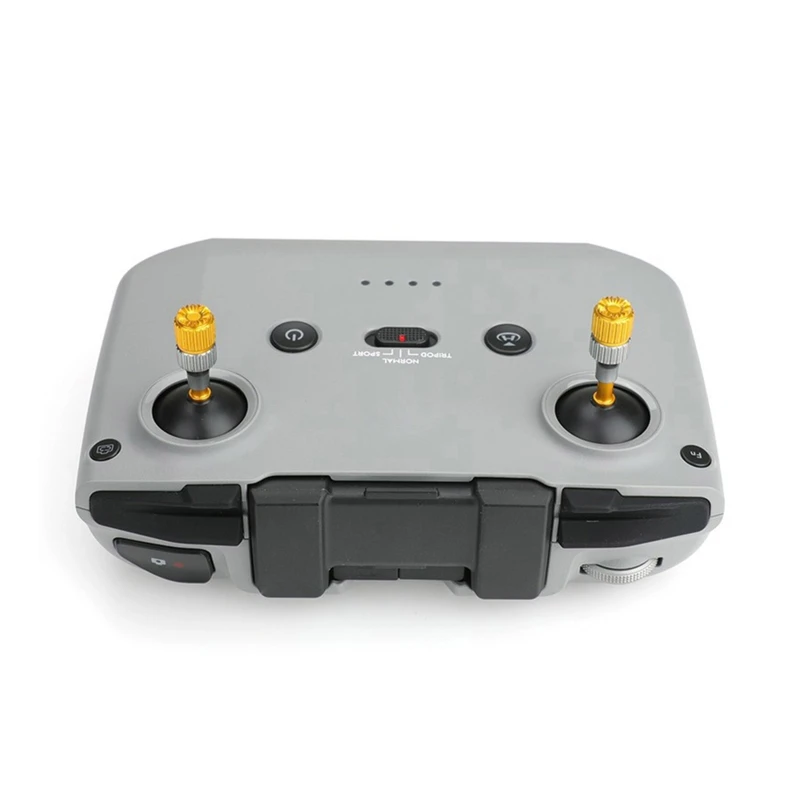 Aluminum Alloy Control Sticks Thumb Rocker Joystick for Mini 3 Pro Drone Remote Controller Drone Joystick Accessories B36A
Aluminum Alloy Control Sticks Thumb Rocker Joystick for Mini 3 Pro Drone Remote Controller Drone Joystick Accessories B36A