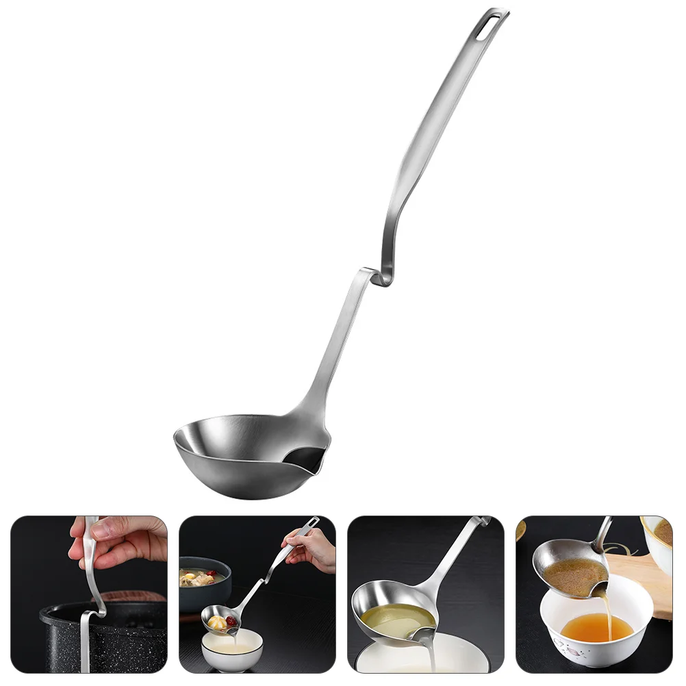 Spoon Ladle Oil Soup Gravy Separator Fat Scoopfilterstrainer Hot Pot Hole Grease Metal Handle
Spoon Ladle Oil Soup Gravy Separator Fat Scoopfilterstrainer Hot Pot Hole Grease Metal Handle