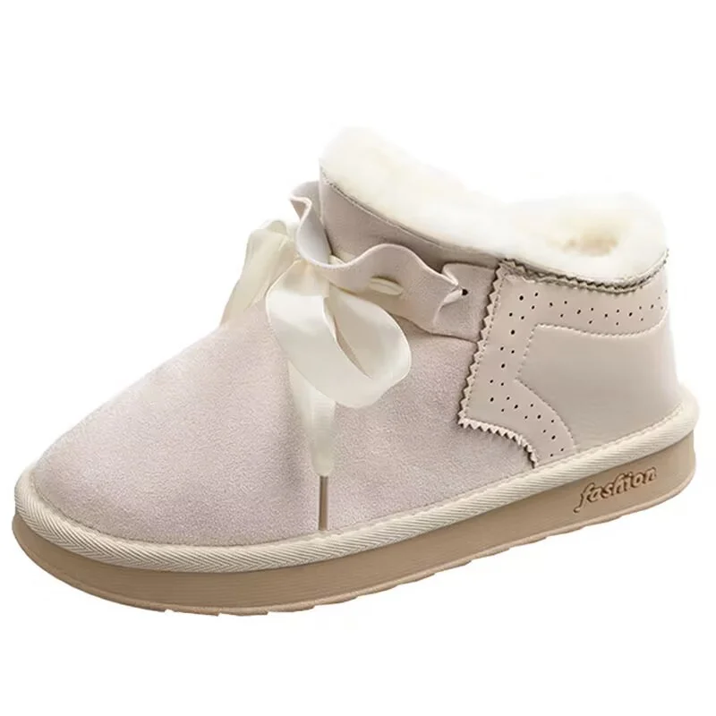 Fur one-piece boots Fashion handmade custom ankle boots Simple butterfly decorated winter plus fleece warm boots women's 35-40
Fur one-piece boots Fashion handmade custom ankle boots Simple butterfly decorated winter plus fleece warm boots women's 35-40