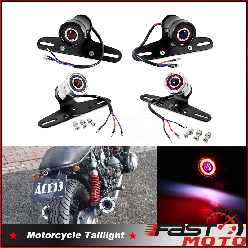 Motorcycle LED Taillight Rear Lamp Vintage Retro Tail Stop Light Universal For Harley Chopper Bobber Cruisers Cafe Racer Custom
Motorcycle LED Taillight Rear Lamp Vintage Retro Tail Stop Light Universal For Harley Chopper Bobber Cruisers Cafe Racer Custom