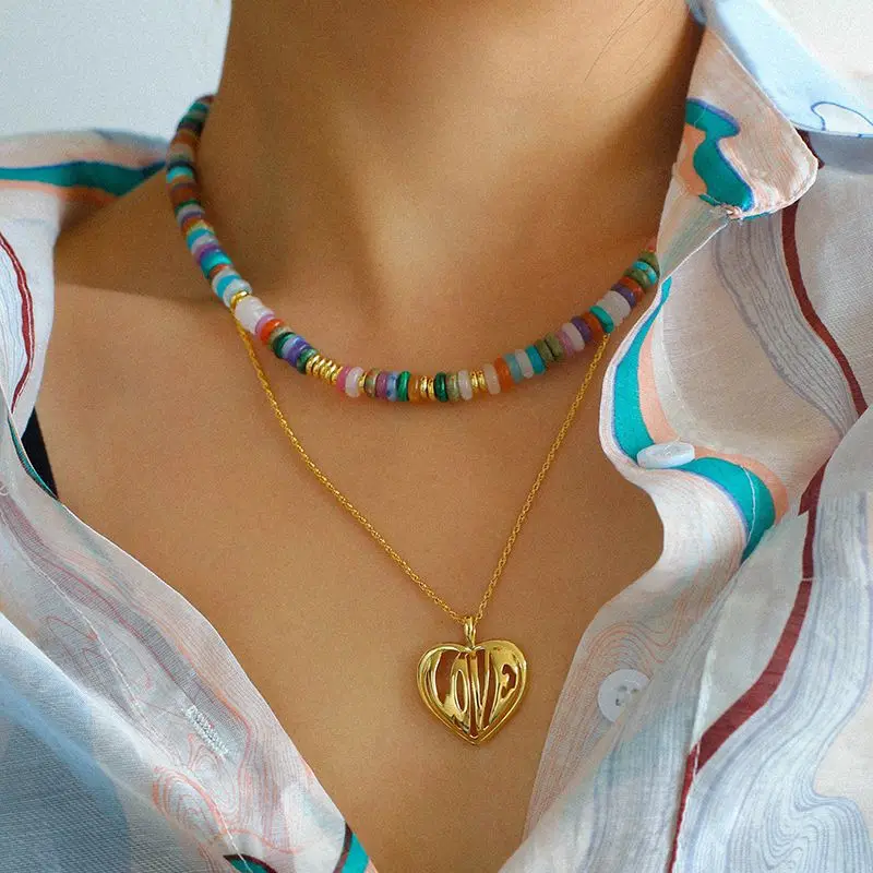 Love Twist Necklace Female Fashion Trend Retro Personality Hollow out Heart-Shaped Necklace
Love Twist Necklace Female Fashion Trend Retro Personality Hollow out Heart-Shaped Necklace