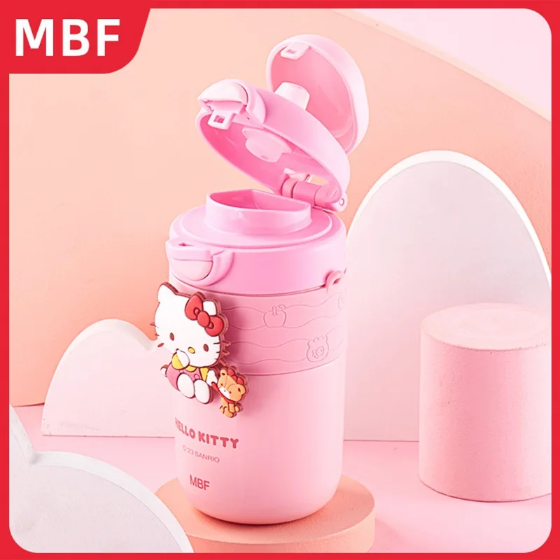 450ML Sanrio Water Bottle Cartoon Cinnamoroll Hello Kitty My Melody Pachacco Hangyodon Water Bottle Cup for Kids Women Girl Gift
450ML Sanrio Water Bottle Cartoon Cinnamoroll Hello Kitty My Melody Pachacco Hangyodon Water Bottle Cup for Kids Women Girl Gift