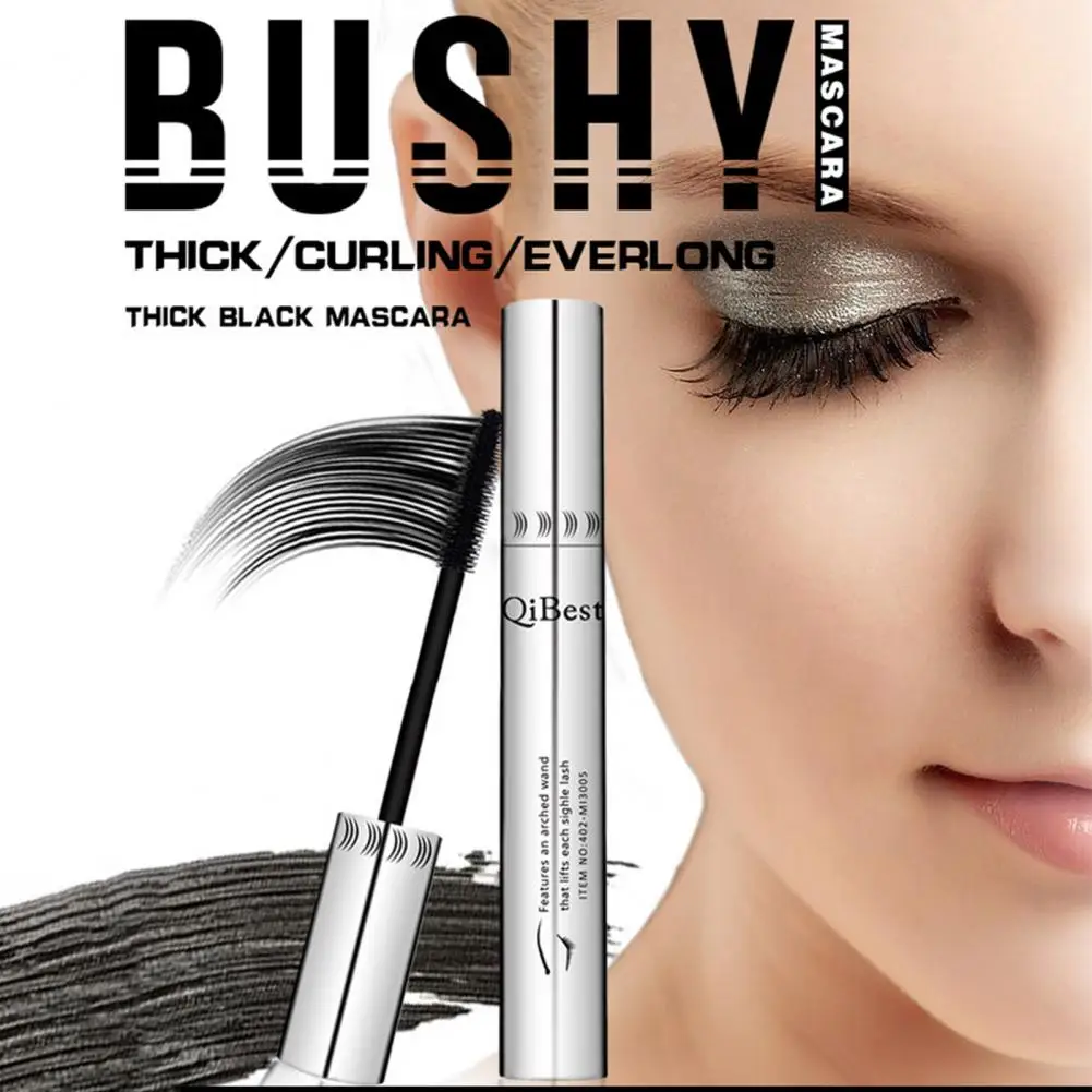 QIBEST Black Mascara Eyelashes Mascara 4D Silky Eyelashes Lengthening Eyelashes Waterproof Makeup Mascara korean cosmetics
QIBEST Black Mascara Eyelashes Mascara 4D Silky Eyelashes Lengthening Eyelashes Waterproof Makeup Mascara korean cosmetics