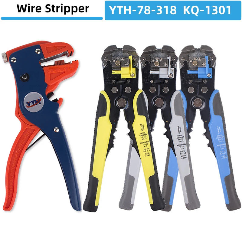 KQ-1301 Stripping Multifunctional Pliers Used For Cable Cutting Crimping Terminal 0.2-6.0mm YTH-78-318 Wire Stripper Clamp Plier
KQ-1301 Stripping Multifunctional Pliers Used For Cable Cutting Crimping Terminal 0.2-6.0mm YTH-78-318 Wire Stripper Clamp Plier