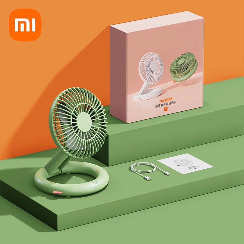 Youpin Qualitell Quiet Storage Fan Portable Two-axis Folding Fans USB Charging Three-speed Adjustable Indoor Storage Fan
Youpin Qualitell Quiet Storage Fan Portable Two-axis Folding Fans USB Charging Three-speed Adjustable Indoor Storage Fan