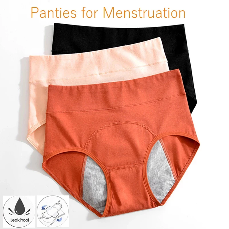 Panties For Menstruation Cotton Physiological Period Leak Proof Menstrual Panties Women High Waist Culotte Underwear Sexy Briefs
Panties For Menstruation Cotton Physiological Period Leak Proof Menstrual Panties Women High Waist Culotte Underwear Sexy Briefs