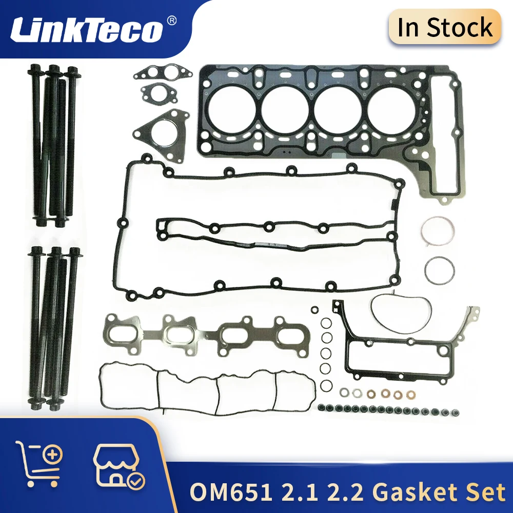 Engine Cylinder Head gasket Set 08-19 OM651 2.1 2.2 2143ccm Diesel For MERCEDES-BENZ Benz C-CLASS E-CLASS 2.1L 2.2L Valve cover
Engine Cylinder Head gasket Set 08-19 OM651 2.1 2.2 2143ccm Diesel For MERCEDES-BENZ Benz C-CLASS E-CLASS 2.1L 2.2L Valve cover
