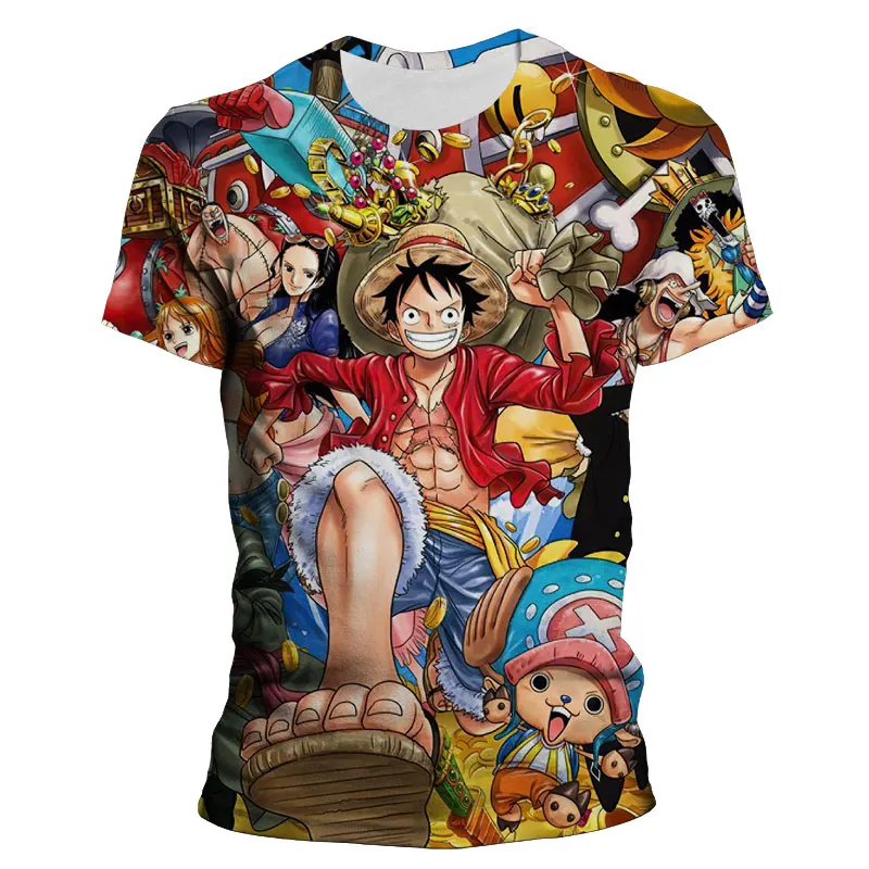 Bandai One Piece 3D Print Men's Oversized T-shirts Summer Short Sleeve Children Tee Shirt Cartoon Anime Women Clothing Tops
Bandai One Piece 3D Print Men's Oversized T-shirts Summer Short Sleeve Children Tee Shirt Cartoon Anime Women Clothing Tops