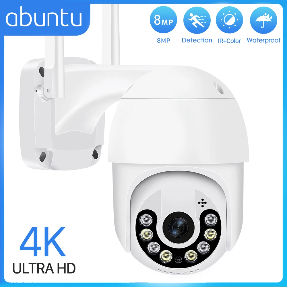 8-мегапиксельная 4K беспроводная наружная Wi-Fi камера безопасности 2-мегапиксельная камера видеонаблюдения H.265 автоматическое умное отслежив...
8-мегапиксельная 4K беспроводная наружная Wi-Fi камера безопасности 2-мегапиксельная камера видеонаблюдения H.265 автоматическое умное отслежив...
