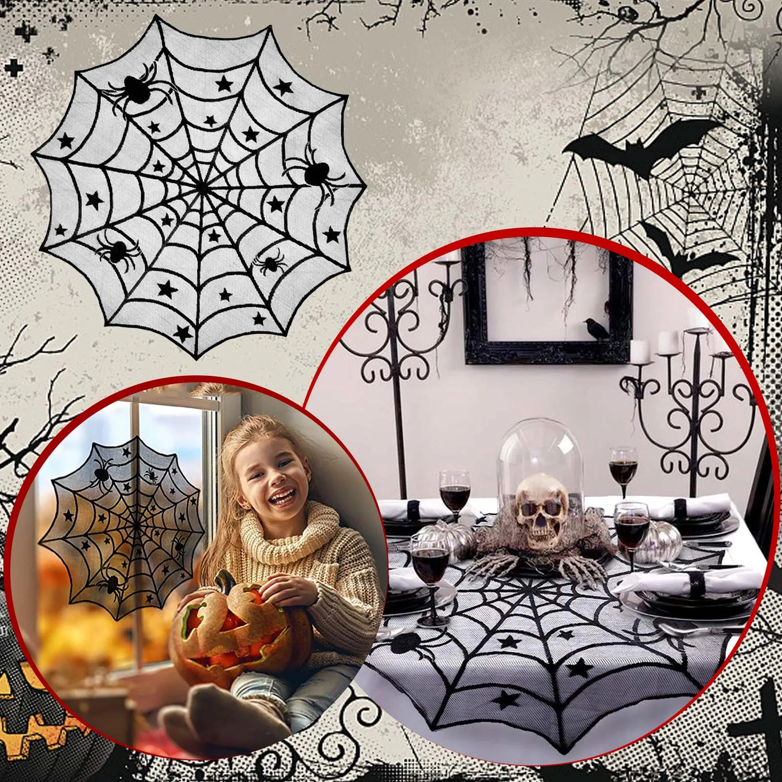 Long Table Runners 144 Inches Long Table Runners 108 Inches Long Table Runners Halloween Decoration Halloween Festival Lace
Long Table Runners 144 Inches Long Table Runners 108 Inches Long Table Runners Halloween Decoration Halloween Festival Lace