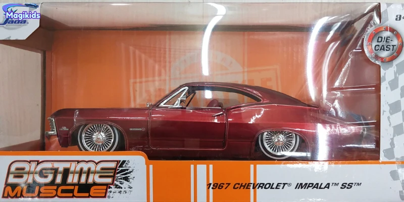 1:24 1967 Chevrolet IMPALA SS High Simulation Diecast Car Metal Alloy Model Car Toys for Children Gift Collection
1:24 1967 Chevrolet IMPALA SS High Simulation Diecast Car Metal Alloy Model Car Toys for Children Gift Collection
