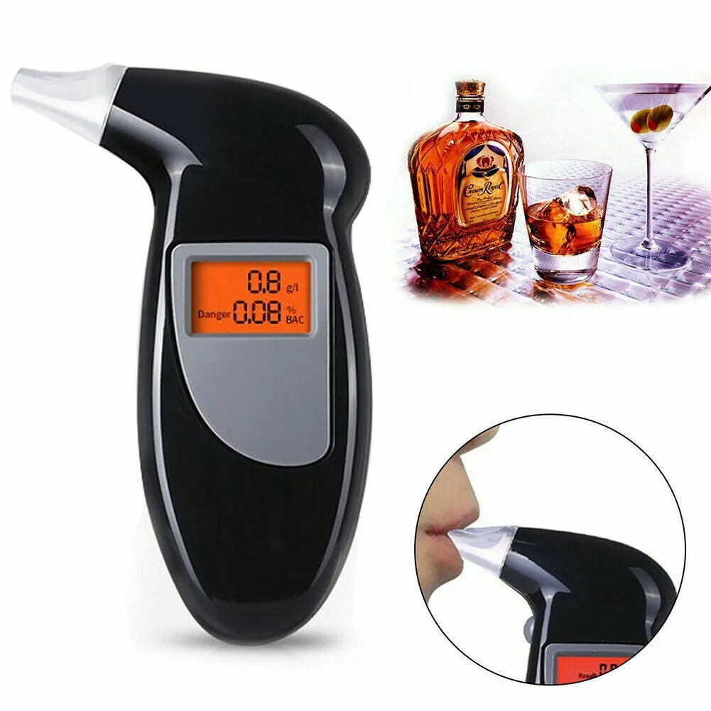 Professional Alcohol Breath Tester Breathalyzer Digital LCD Breath Tester Test Alcohol Tester Analyzer Tester LCD Screen Hot!
Professional Alcohol Breath Tester Breathalyzer Digital LCD Breath Tester Test Alcohol Tester Analyzer Tester LCD Screen Hot!
