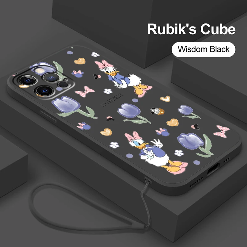 Liquid Rope Phone Case For Apple iPhone 14 13 12 Mini 11 Pro XS MAX XR X 8 7 6S SE Plus Anime Daisy Duck Cover Shell Coque Capa
Liquid Rope Phone Case For Apple iPhone 14 13 12 Mini 11 Pro XS MAX XR X 8 7 6S SE Plus Anime Daisy Duck Cover Shell Coque Capa
