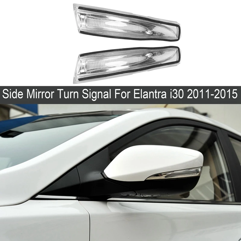 Left+Right Side Rearview Mirror Turn Signal Light Indicator Lamp 876143X000 876243X000 For Hyundai Elantra I30 2011-2015
Left+Right Side Rearview Mirror Turn Signal Light Indicator Lamp 876143X000 876243X000 For Hyundai Elantra I30 2011-2015