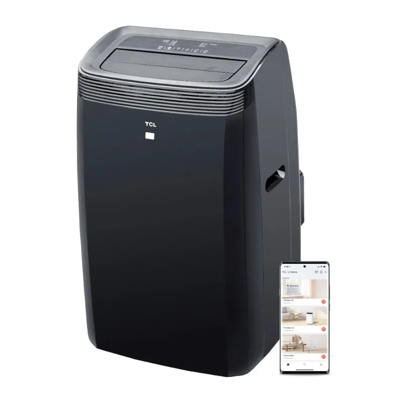 Умный портативный кондиционер TCL 8000 BTU SACC (12000 BTU ASHRAE), черный, стандартный
Умный портативный кондиционер TCL 8000 BTU SACC (12000 BTU ASHRAE), черный, стандартный